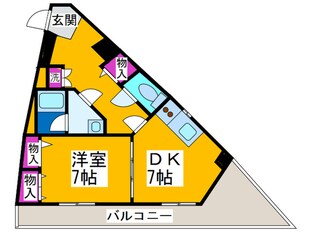 ヴァンティアンの物件間取画像